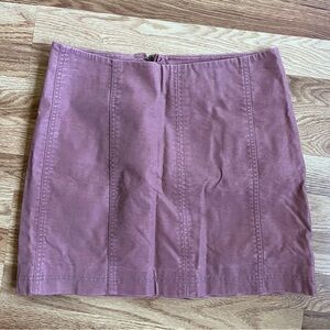 Free People Dusty Rose Mini Skirt